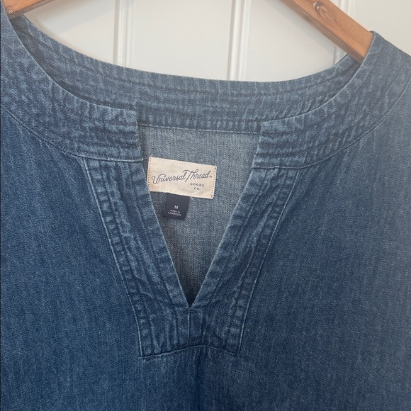 Universal Thread Top Denim Medium 100% Cotton - Picture 5 of 7